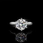 One Carat Vow — Sterling Silver 1ct Lab-Grown Diamond Ring — hallmarked S925 sterling silver, numbered piece | LOTTEDS